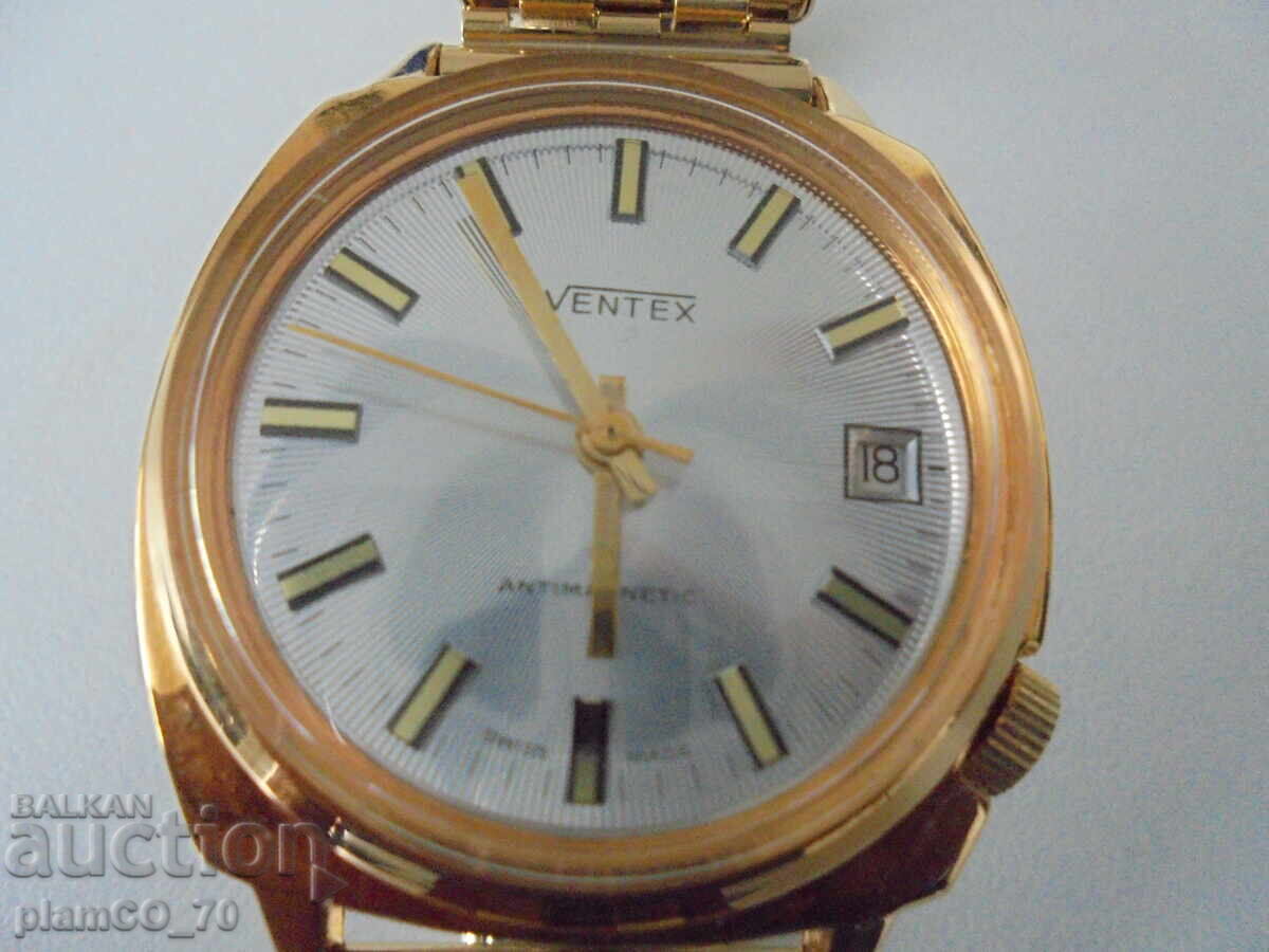 №*8160 Μηχανικό ρολόι VENTEX με τιμή 60.00 BGN | € 30.68