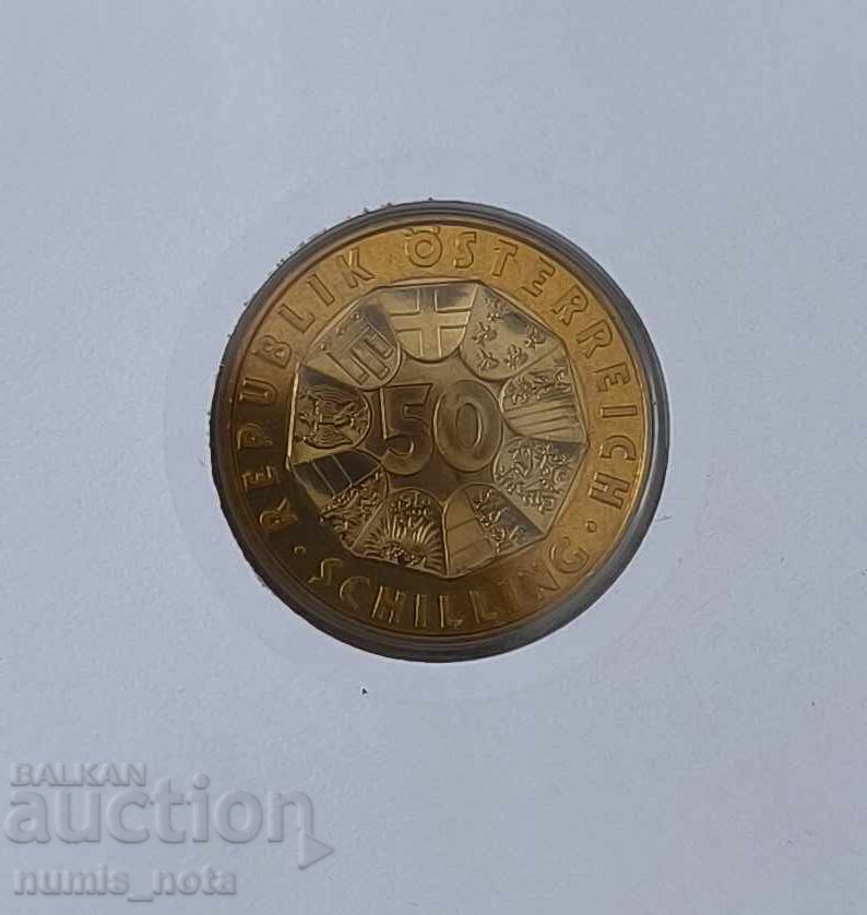 Δημοπρασία Αυστρία 50 σελίνια 1996 1000 γρ. Αυστρία νομισματικό πακέτο