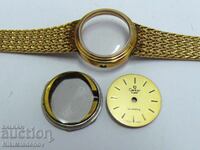 Cenler Super QUARTZ carcasă de damă placată cu aur