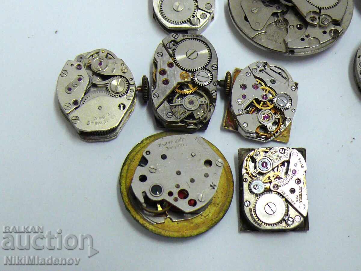 Παρτίδα Ελβετικών Γυναικείων Μηχανισμών LIP, JUNGHANS και άλλων - 6