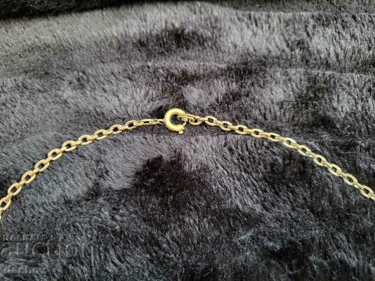 Позлатен кордон със сърце РУБИН фолклорно колие накит носия - 6 Позлатен кордон със сърце РУБИН фолклорно колие накит носия - 6