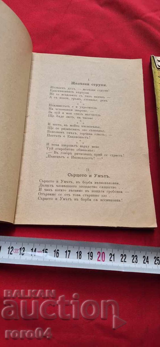 Delivery of STEEL STRINGS - STOYAN MIHAYLOVSKI - 1st EDITION