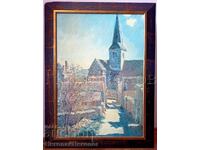 ΚΑΡΤΙΝΑ ΑΣΤΙΚΟ ΤΟΠΙΟ ΚΟΝΤΡΑΠΛΑΚΕ B142