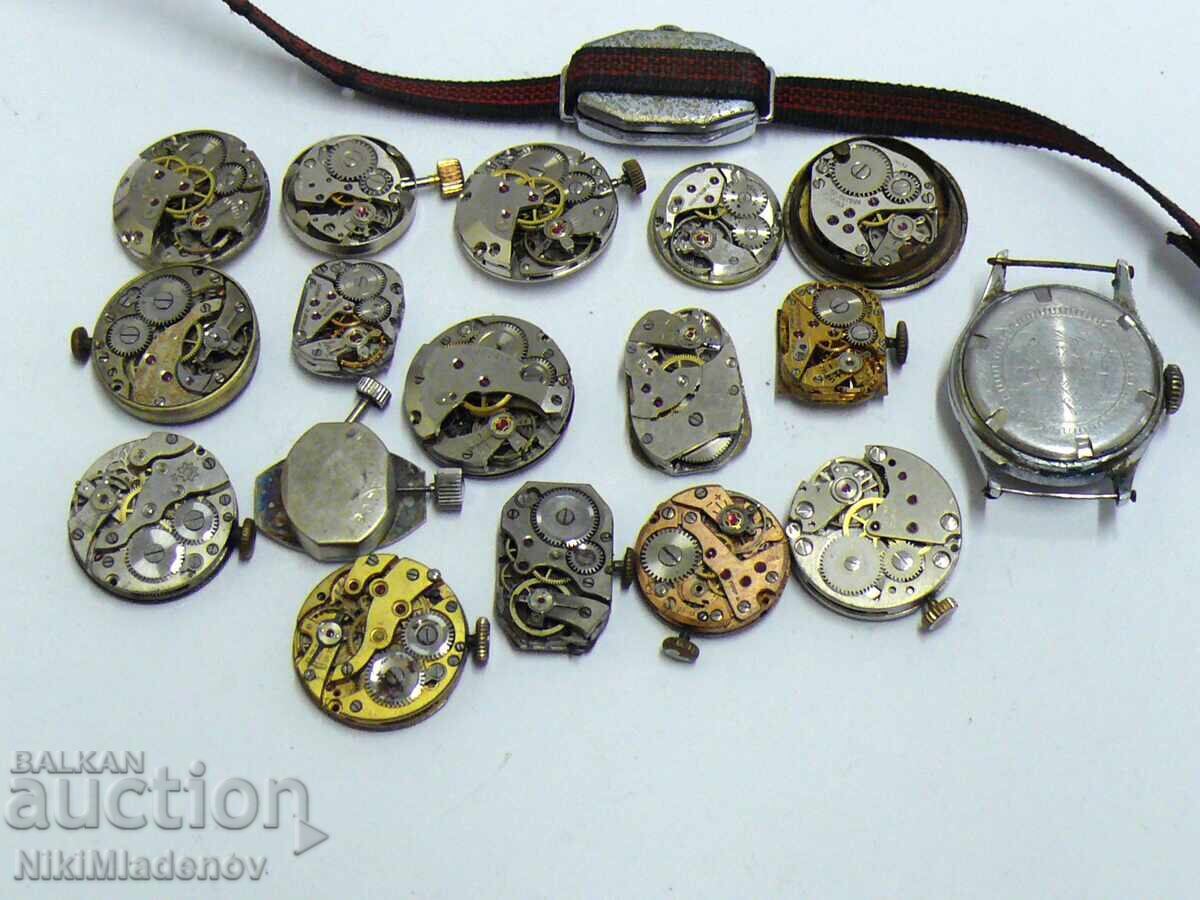 Delivery of Lot of Swiss Ladies' Movements CERTINA, GLASHUTTE, LUZ Delivery of Lot of Swiss Ladies' Movements CERTINA, GLASHUTTE, LUZ