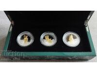 Ασήμι 1 OZ 2009 3 τμχ Θησαυρός της Παναγιούριστε