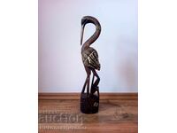 FIGURĂ SCULPTURĂ SCULPTURĂ ÎN LEMN IBIS B144