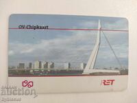 Card de transport public folosit Olanda