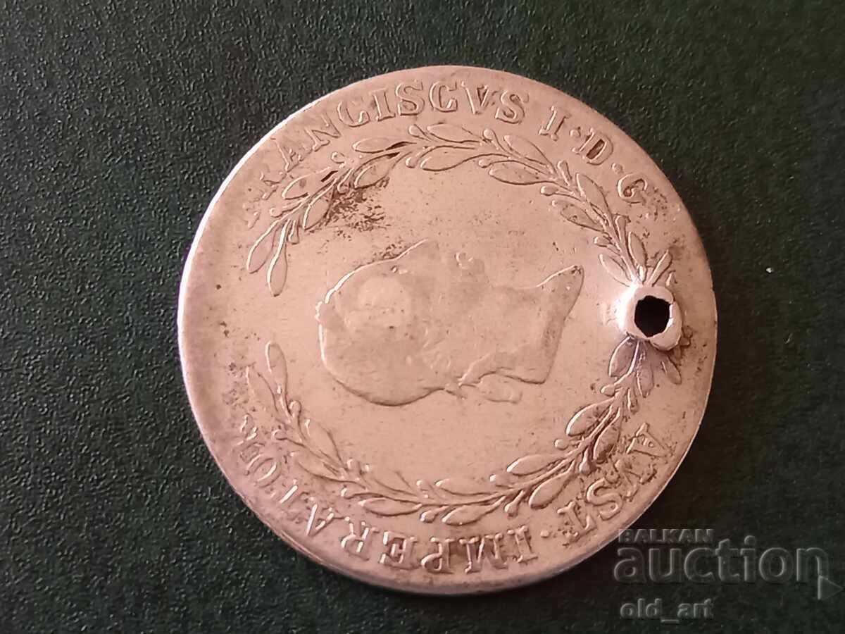 Δημοπρασία Νόμισμα - Αυστρία, 20 κρόιτσερ 1828 ασημένιο