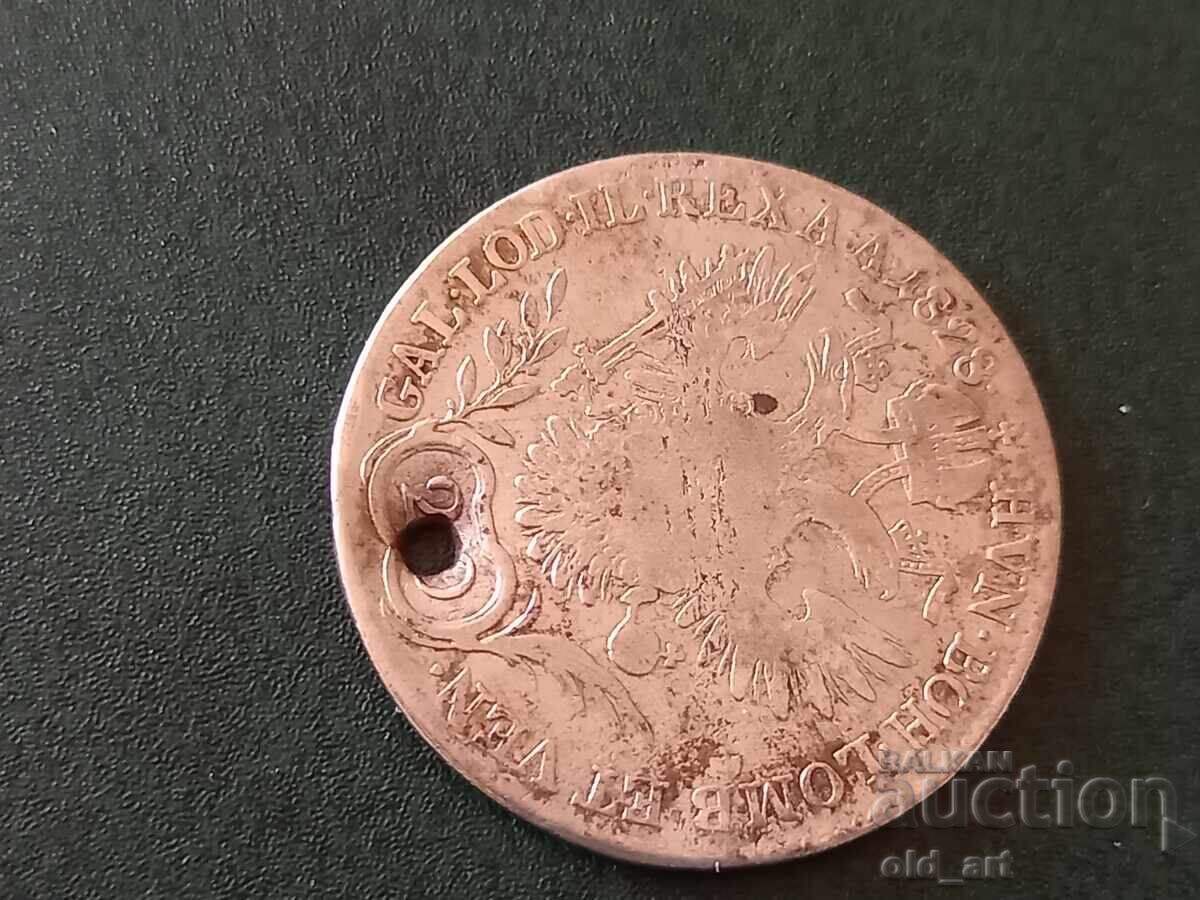 Coin - 20 Kreuzer 1828 - 5