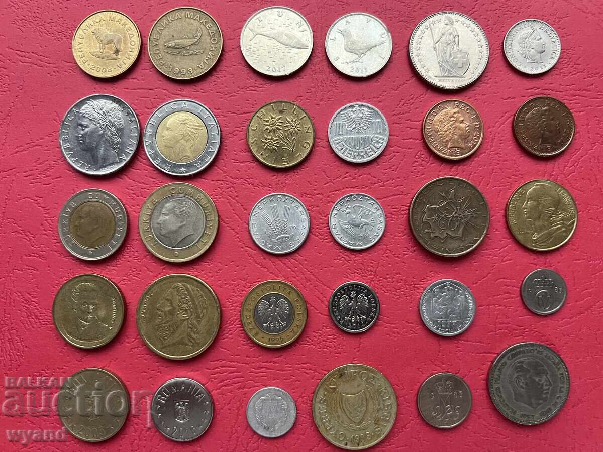 Delivery of Lot coins Europe