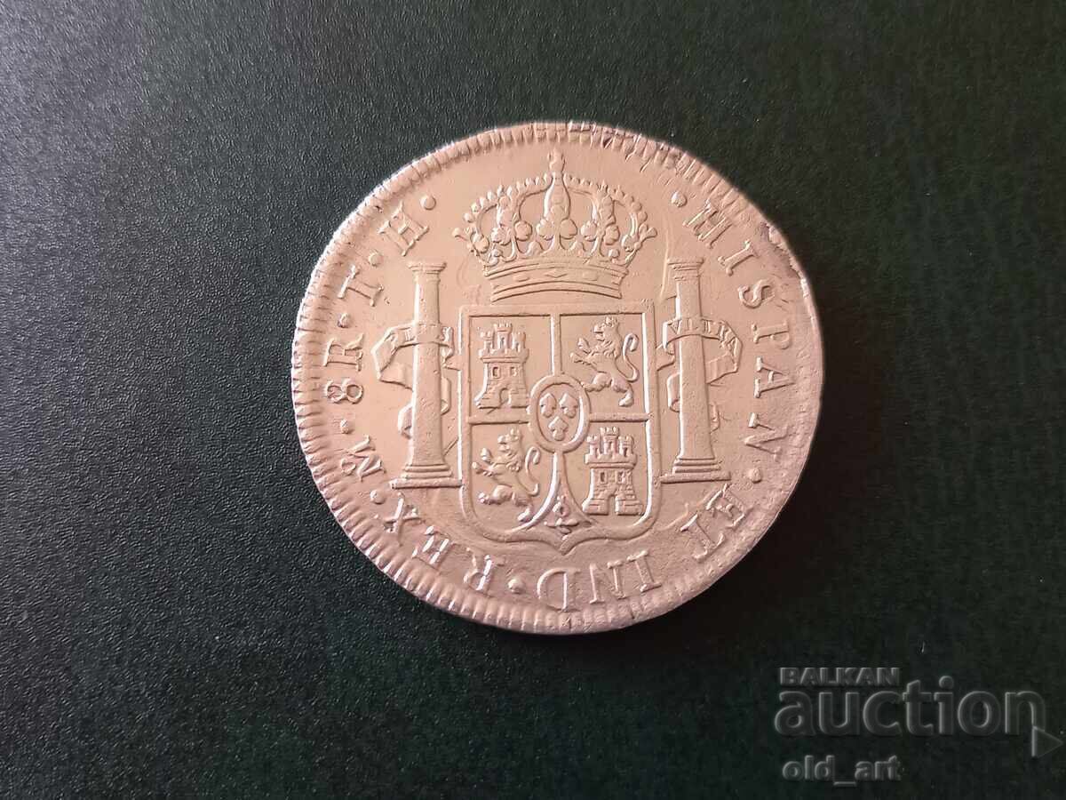 Παράδοση Νόμισμα - Ισπανική αποικία Μεξικού, 8 ρεάλια 1807 μ.Χ