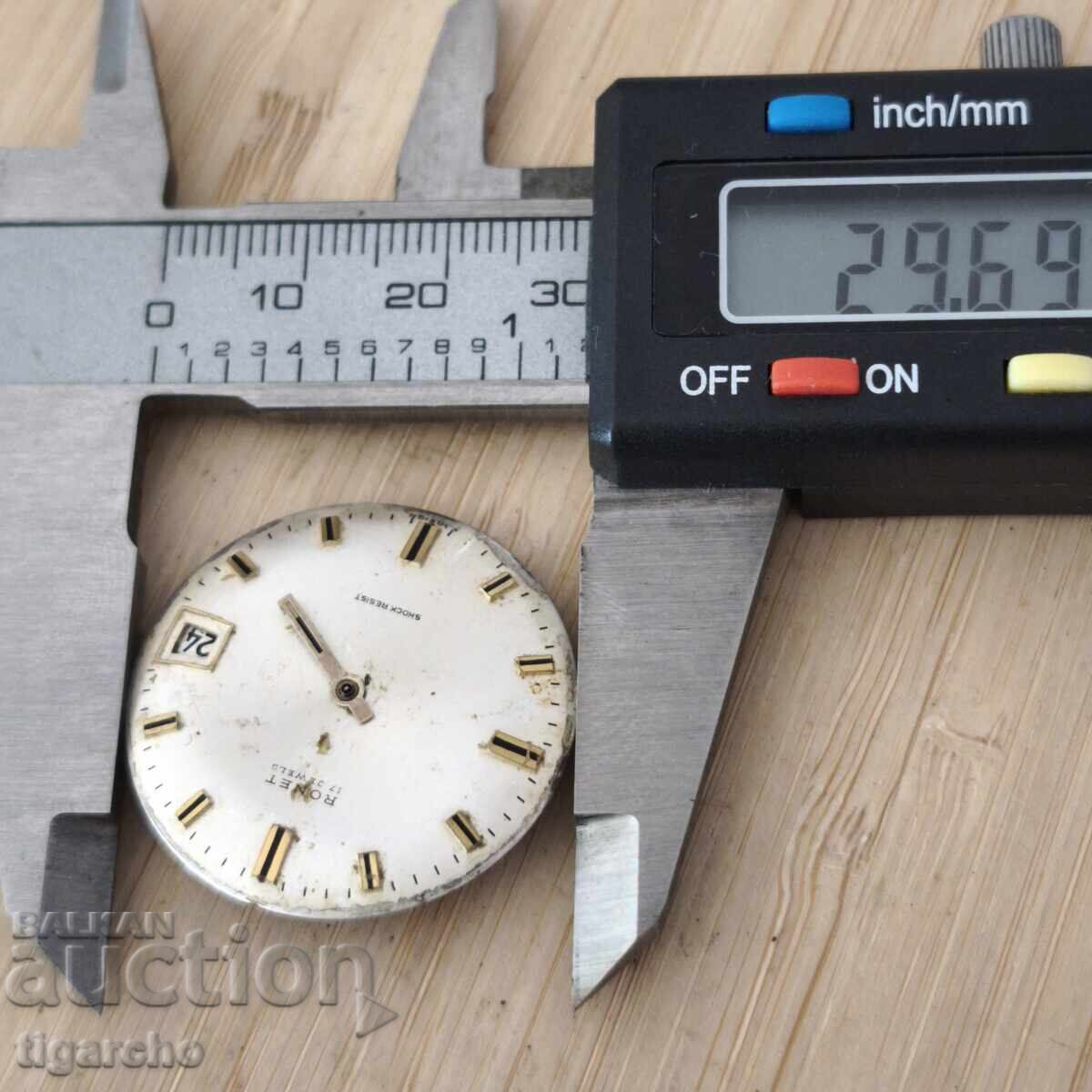 Механизъм за мъжки часовник RONET - 5