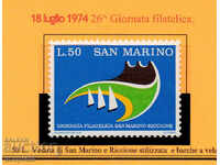 1974. Сан Марино. Ден на пощенската марка.