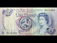 Marea Britanie Insula Man 1 Liră 1983 Pick 40 Ref 4492