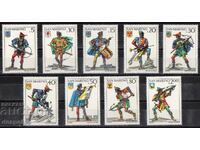 1973. Άγιος Μαρίνος. Ιστορικές στολές και εμβλήματα