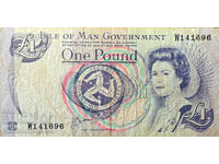 Marea Britanie Insula Man 1 Liră 1983 Pick 40B Ref 1696