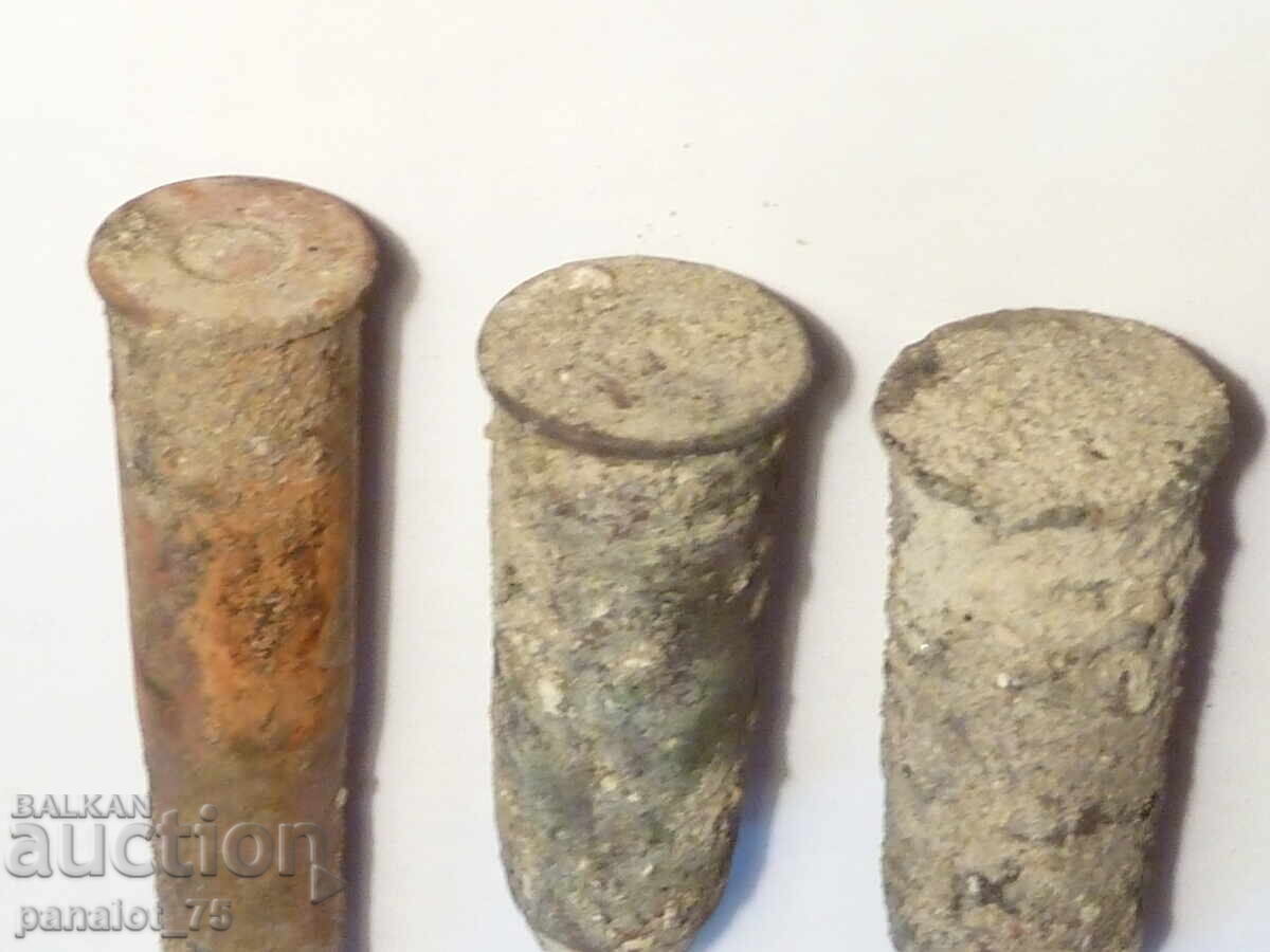 Livrarea 3 cartușe din Războiul Ruso-Turc - Schneider, Martini, necurățate