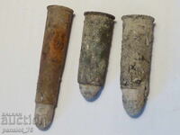 3 cartușe din Războiul Ruso-Turc - Schneider, Martini, necurățate