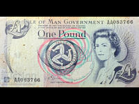 Marea Britanie Insula Man 1 Liră 2009 Pick 40c Ref 3766