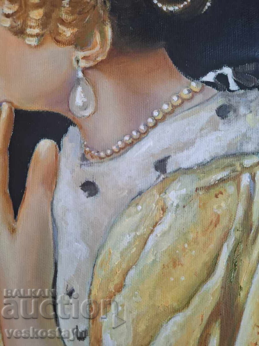 Auction  In the style of Vermeer - Vesco Stoyanov