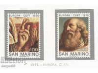 1975. Άγιος Μαρίνος. Ευρώπη - Κάρτες