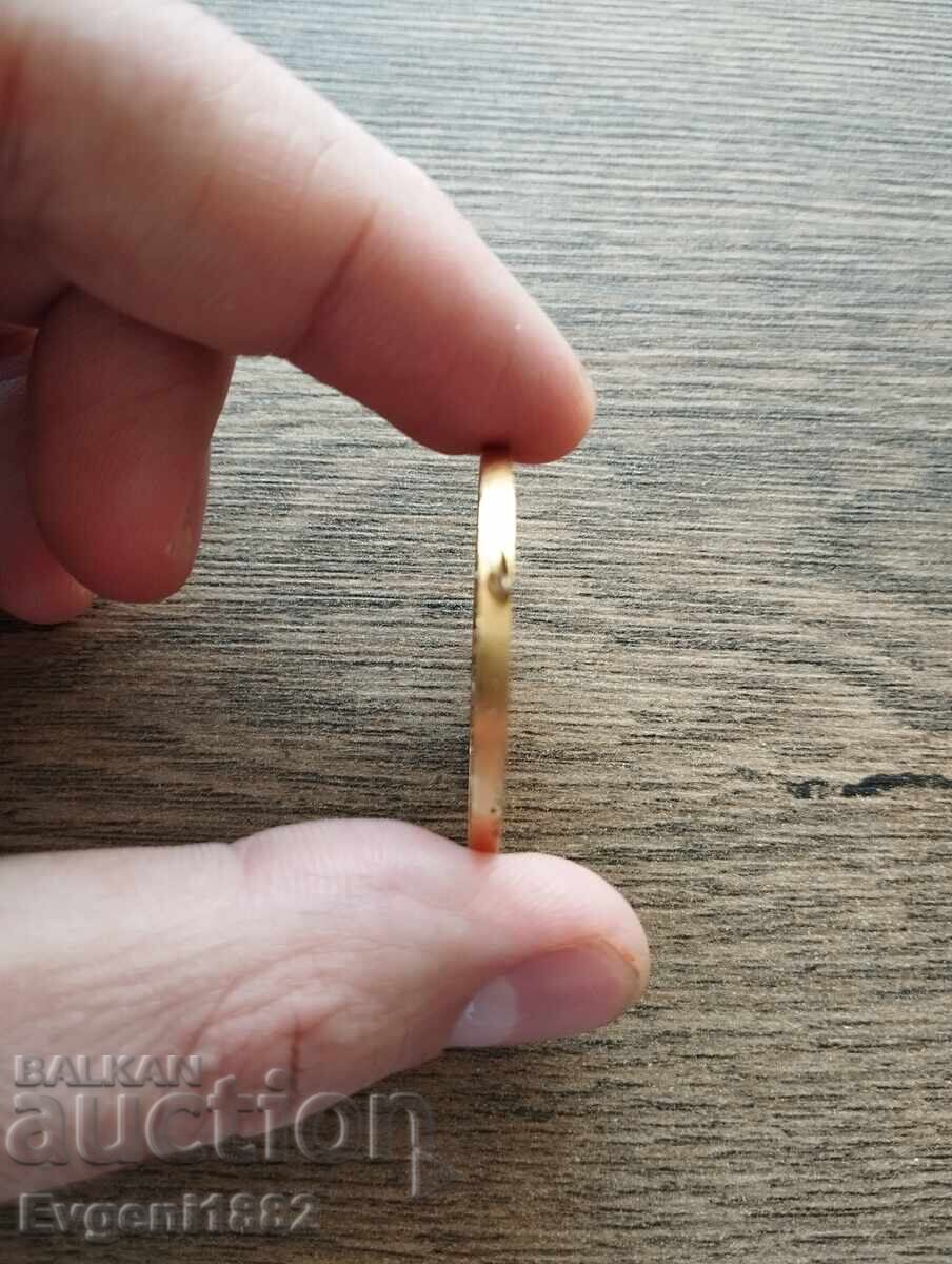 Παράδοση ΣΙΚ ΣΙΚ Ασφαλιστική Εταιρεία Μετάλλιο Πλακέτα Ασφάλιση