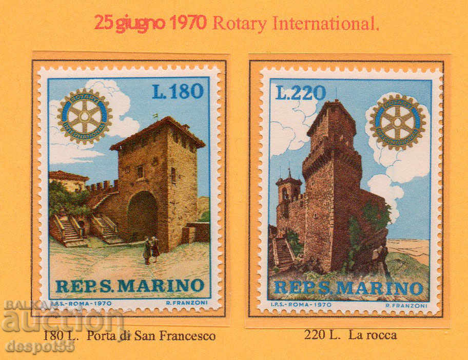 1970. San Marino. Rotary International