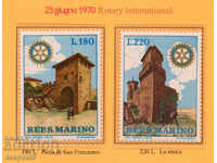 1970. San Marino. Rotary International
