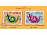1973. Άγιος Μαρίνος. Ευρώπη