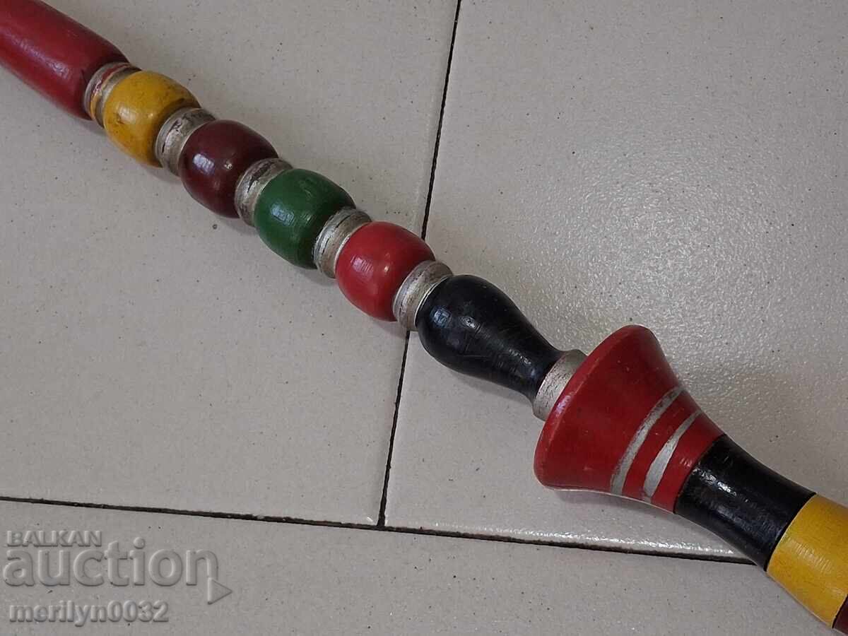 Παλιά ξύλινη ρόκα, ξύλινη, καδέλα - 5