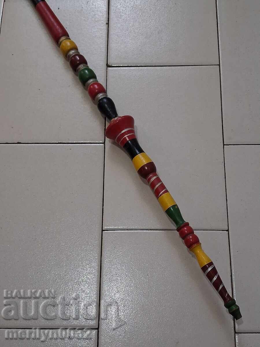 Παλιά ξύλινη ρόκα, ξύλινη, καδέλα - 7