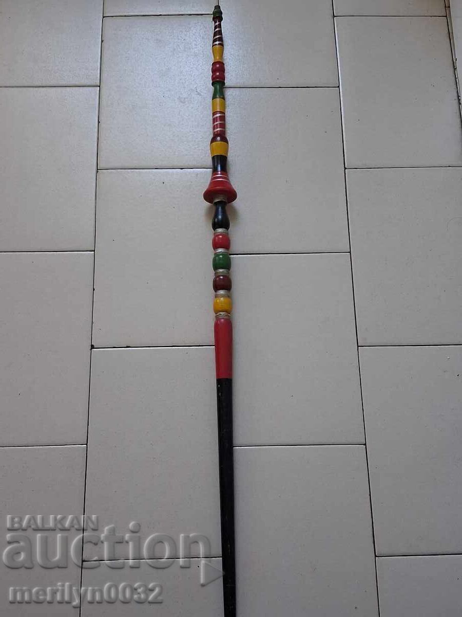 Παλιά ξύλινη ρόκα, ξύλινη, καδέλα