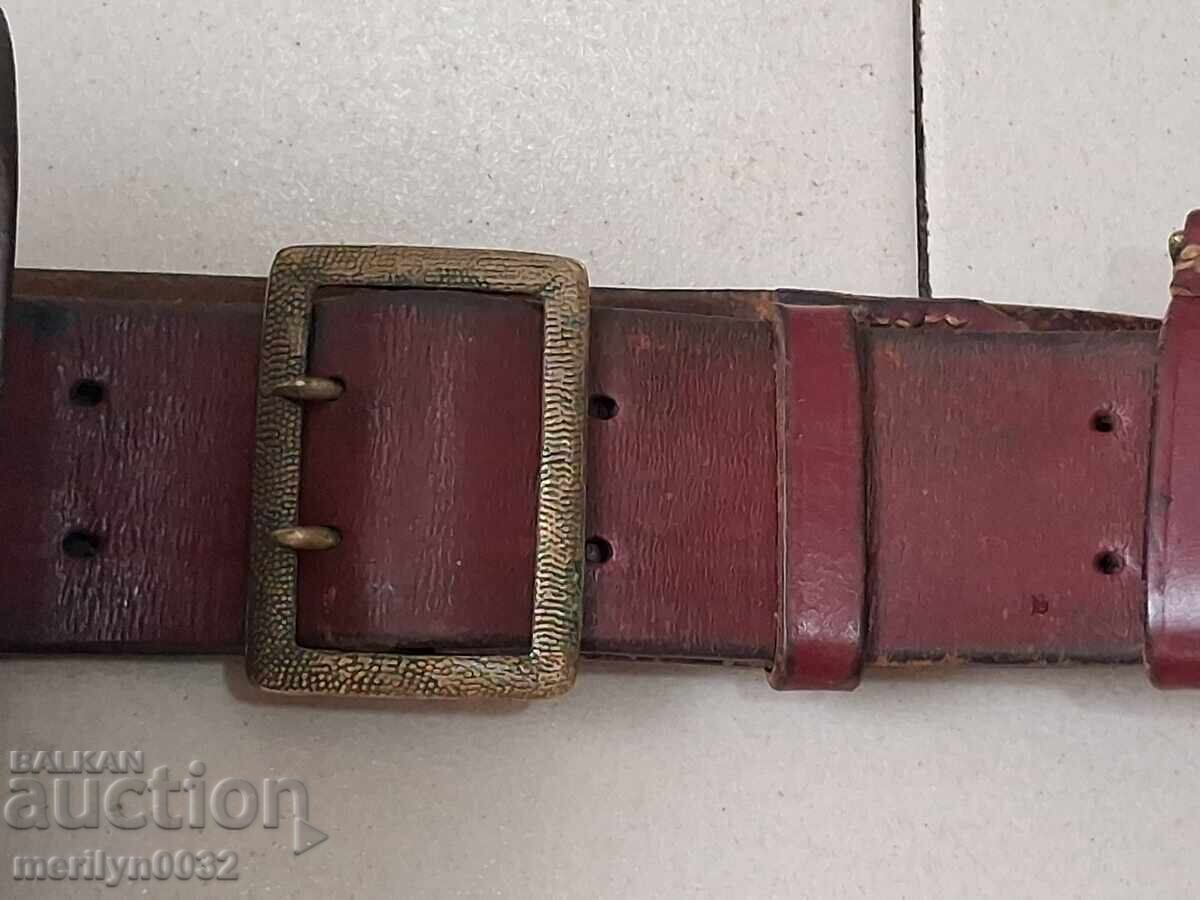 Delivery of Combat officer's belt with holster, buckle, clasp