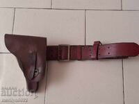 Ζώνη αξιωματικού μάχης με θήκη, αγκράφα, πόρπη