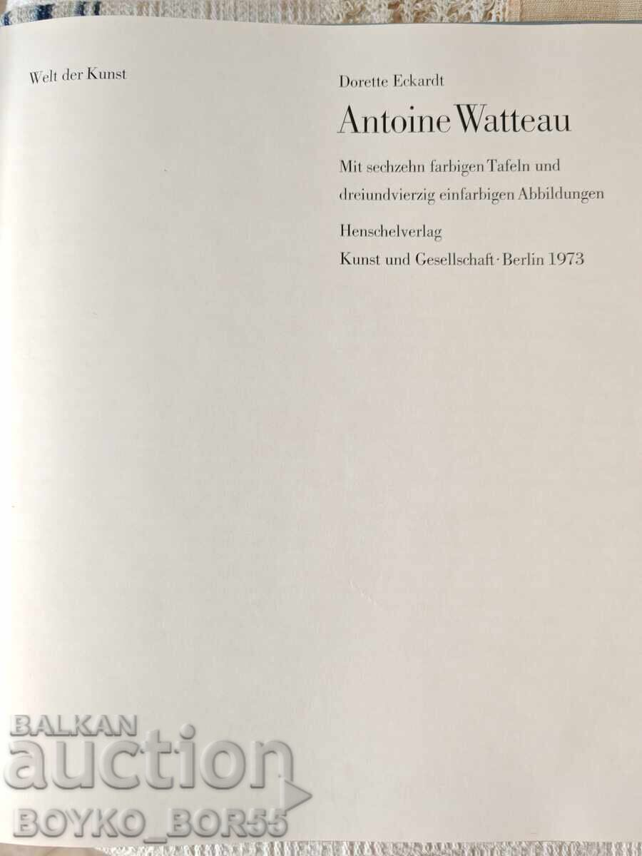 Book Monograph on the French Artist Antoine Watteau with price 37.00 BGN | € 18.92