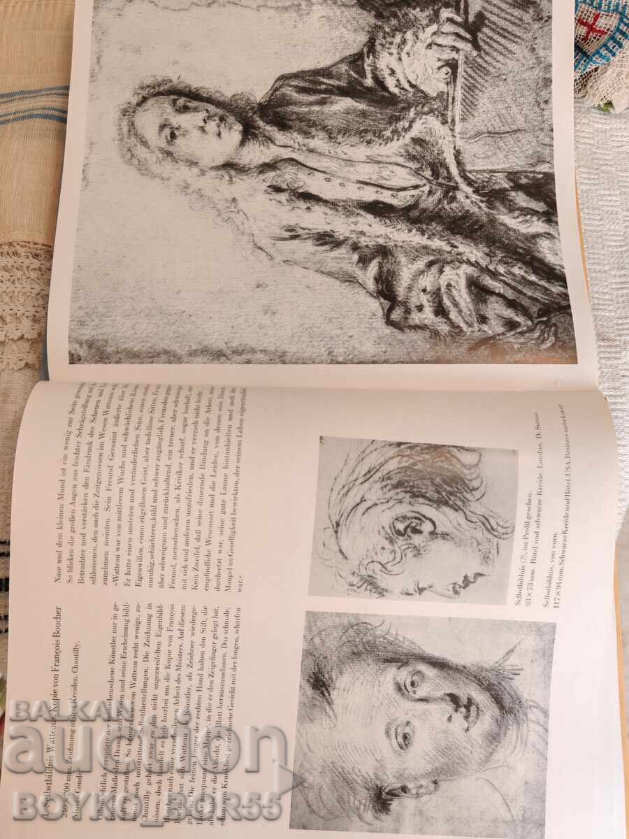 Auction  Book Monograph on the French Artist Antoine Watteau