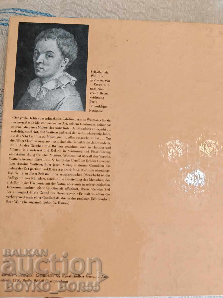 Book Monograph on the French Artist Antoine Watteau - 5