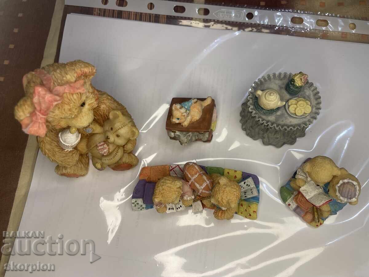 Figurine de colecție frumoase cherished teddies - 5 Figurine de colecție frumoase cherished teddies - 5