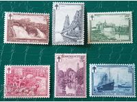 Clean Belgium series with stamp 1929