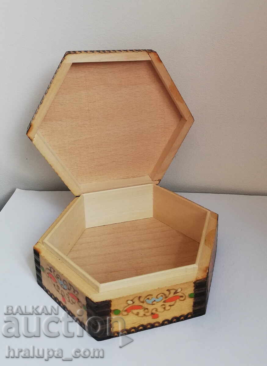 Ξύλινο κουτί κοσμημάτων - 5