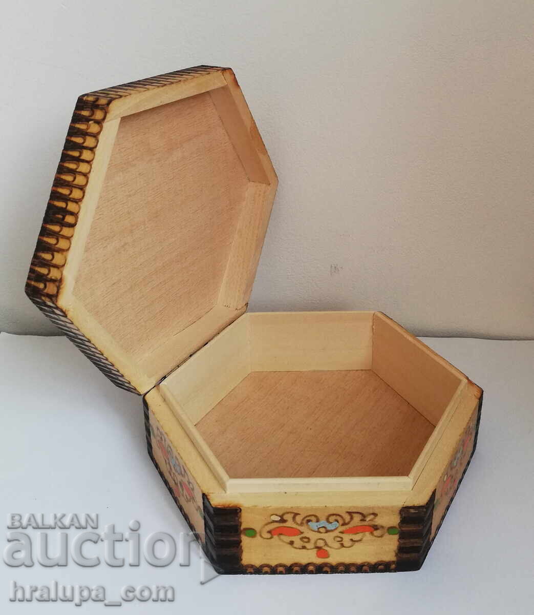 Ξύλινο κουτί κοσμημάτων - 6