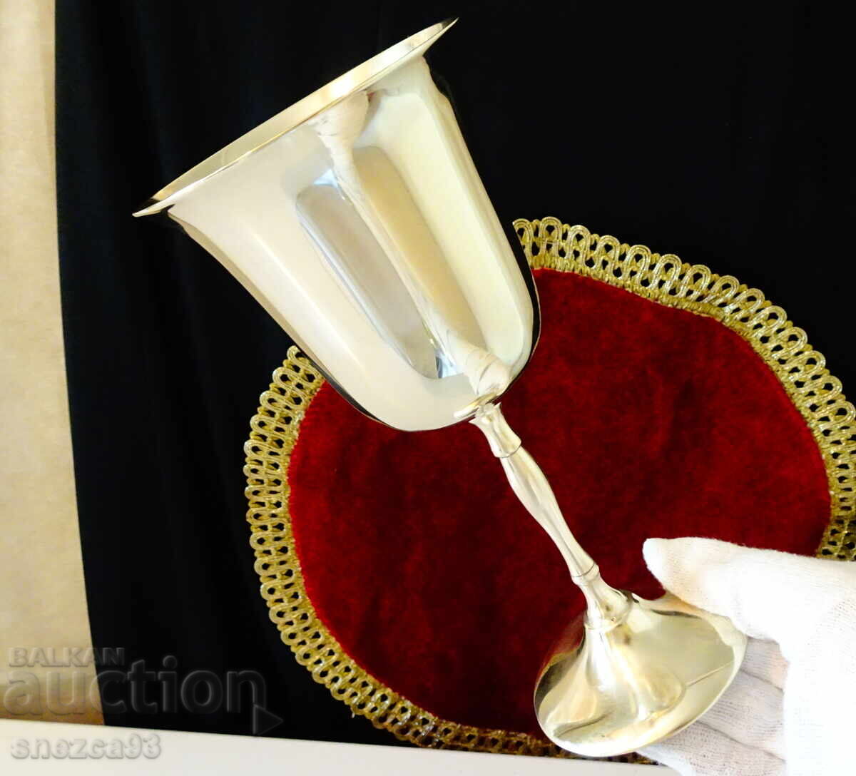 Pahar de bronz, cupă de vin 19 cm, 250 ml Pahar de bronz, cupă de vin 19 cm, 250 ml