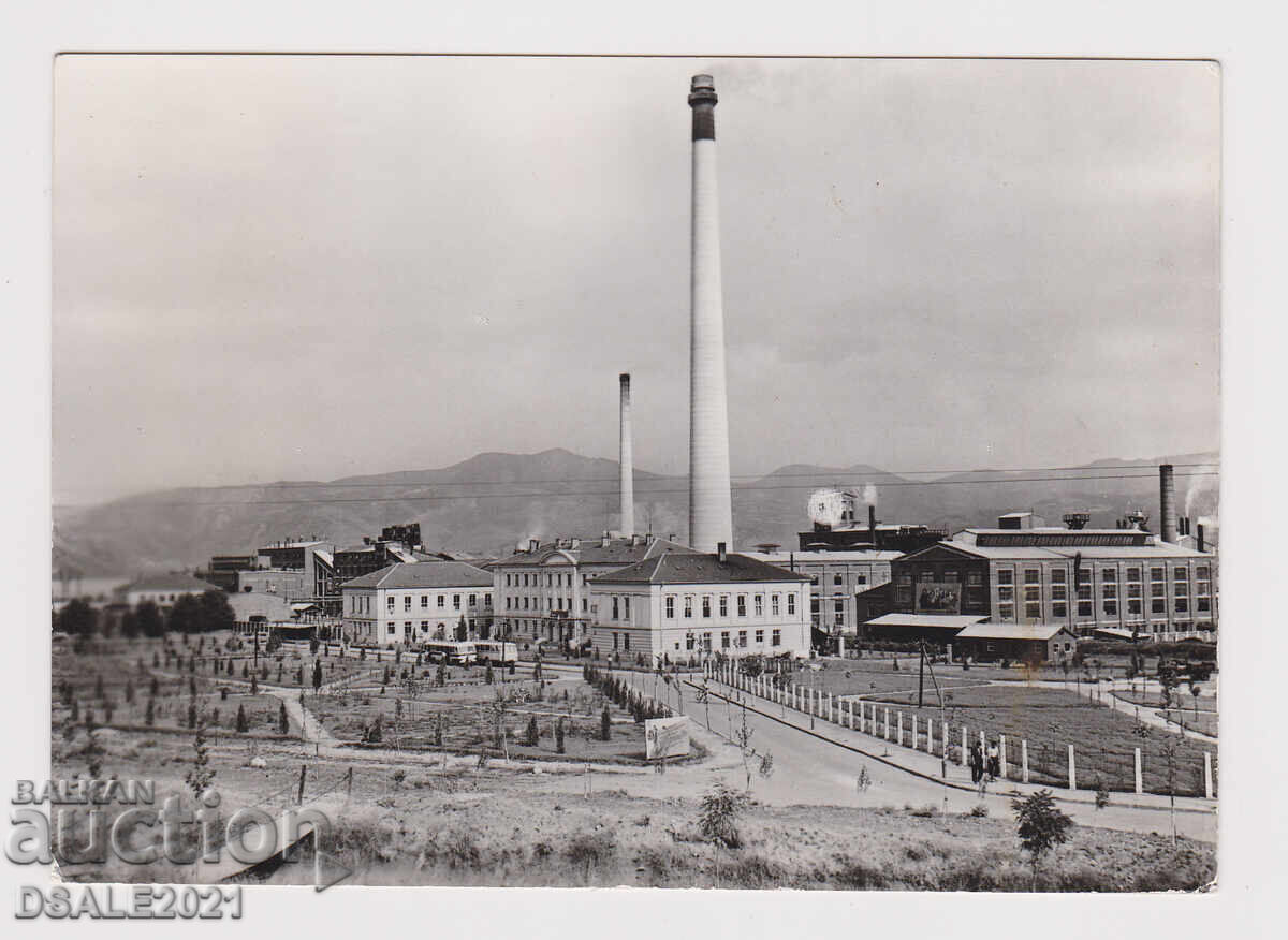 Κάρτζαλι Ορυχείο μολύβδου-ψευδαργύρου, δεκαετία 1960, παλιά καρτ ποστάλ /53649