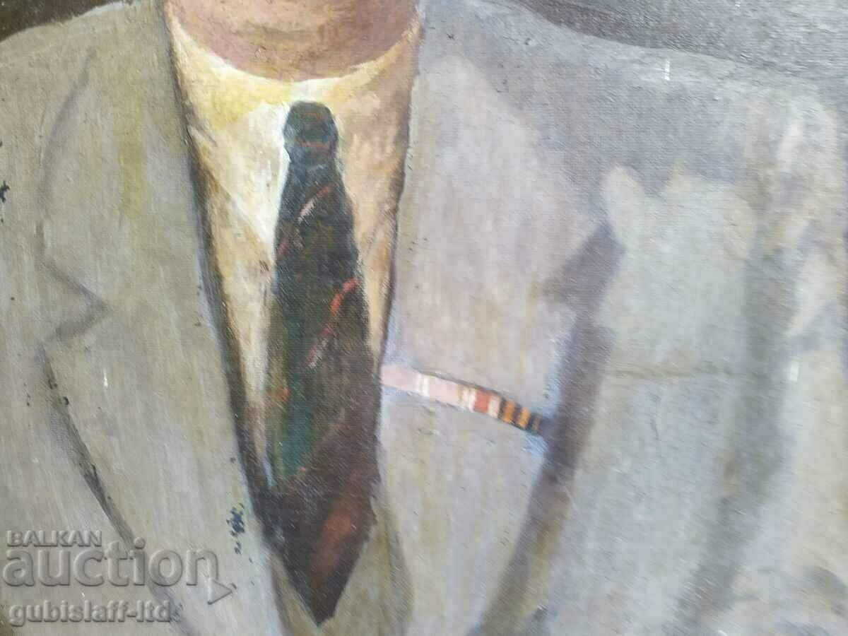 Auction  Picture, portrait, man, art. D. Todorov-Zharava (1901-1988)