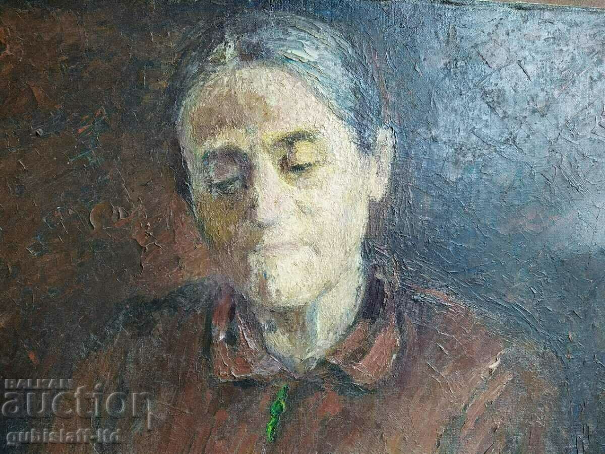 Picture, portrait, art. D. Todorov-Zharava (1901-1988) with price 550.00 BGN | € 281.21