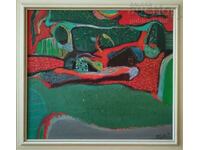 Pictură, peisaj, compoziție, artă. Zdravko Ganovski, 1999