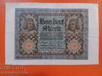 GERMANIA 100 Mărci - emisiune - issue 1920 - 1