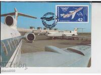 Postcard MAX FDC PLANES AVIATION