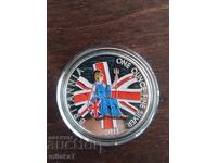 Ασημένιο νόμισμα Britannia, 2011, Ηνωμένο Βασίλειο