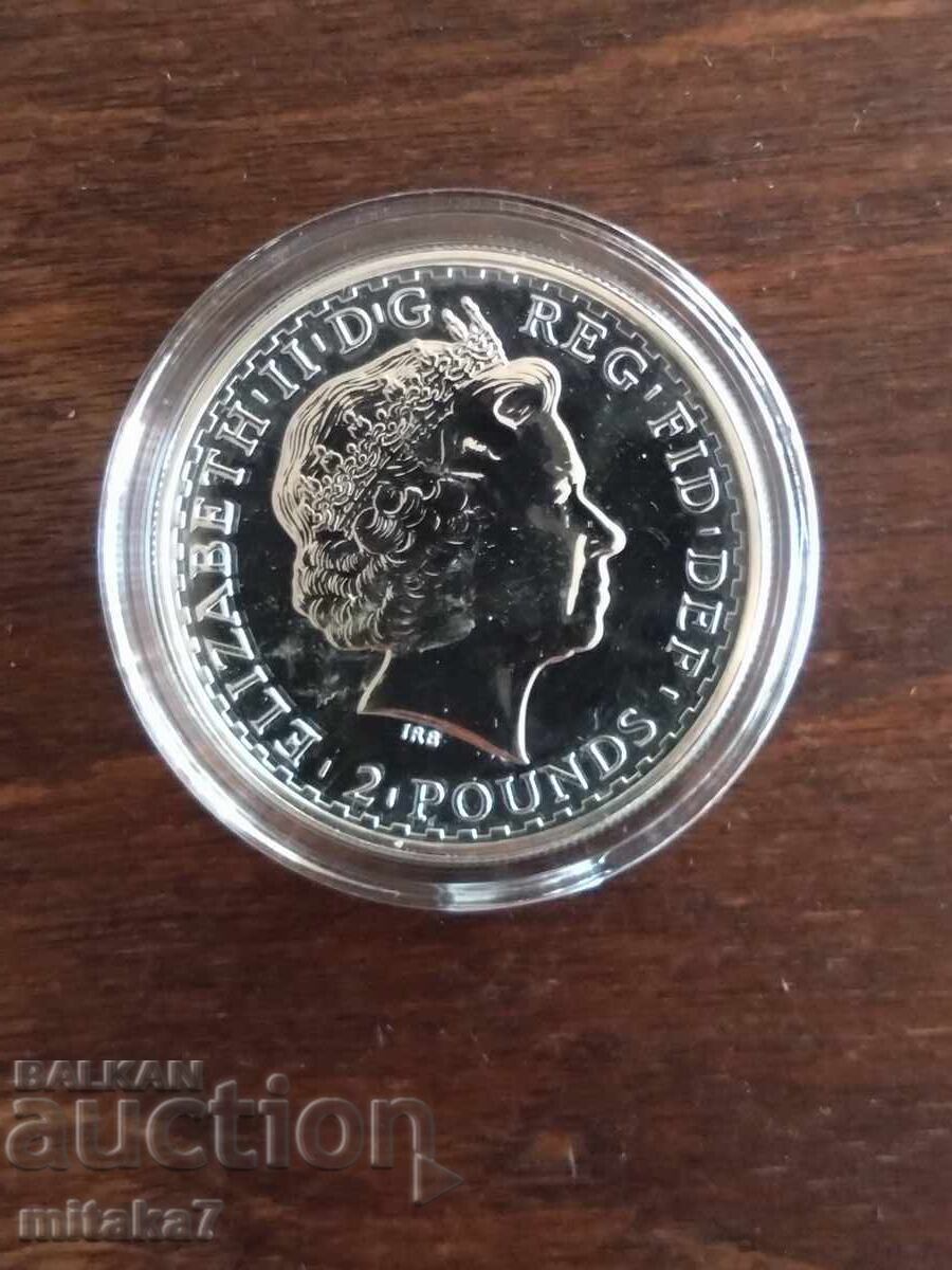 Moneda de argint Marea Britanie, 2009, Marea Britanie cu preț 180.00 BGN | € 92.03